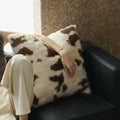 Axyaa Luxe Fox Fur Throw Pillows | High Quality Plush Back Cushion for Sofa Bed