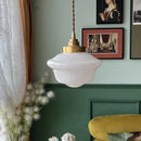 Axyaa Glass LED Pendant Light: Indoor Hanging Lamp Suspension Fixtures