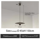 Axyaa UFO Pendant Light: Minimalist Nordic Design for Designer Living