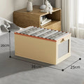 Axyaa Fabric Window Storage Box: Large Clothing & Toy Organizer