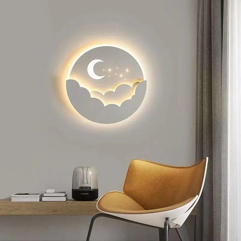 Axya LED Wall Sconce: Modern Living Room Bedroom Lighting Fixture