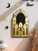 Axyaa Ramadan Wall Panels Mirror Set - Elegant Islamic Art Decor for Eid, Ramadan Kareem