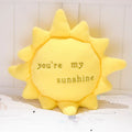Axyaa Stars Clouds Girl Heart Shaped Pillow for Bedroom and Living Room