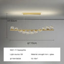 Axyaa Glass Ball LED Chandelier for Home Decor