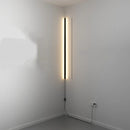 Axyaa Modern LED Plug-In Wall Lamp Warm Light Minimalist Fixture for Living Room & Bedroom