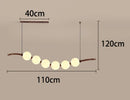 Axyaa Modern Living Room Chandeliers - Indoor LED Ceiling Lamp Hanging Lights