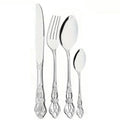 Axyaa Vintage Crown Stainless Steel Cutlery Set for Home, Restaurants, Parties