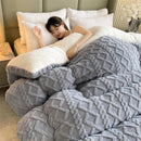 Axyaa Super Thick Lamb Cashmere Weighted Blanket - Winter Warmth & Comfort
