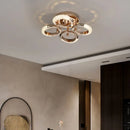 Axya Luxury Golden Ring Chandelier for Modern Home Decor