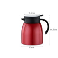 Axyaa Stainless Steel Tea Kettle Thermos Bottle with Tea-strainer