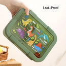 Axyaa 1250ML Cartoon Lunch Box & Soup Bowl Set