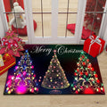 Axyaa Christmas New Year Entrance Door Mat Non-Slip Floor Decor