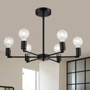 Axyaa Modern Chandelier Ceiling Lamp for Home Lighting - E27 Mounted Bedroom Dining Room Light