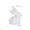 Axyaa Rabbit Silicone Mold | 3D Animal Candle Making DIY | Easter Gift & Home Decor