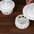 Axya Ceramic Teapot Warmer Tea Stove for Alcohol & Candle Heating