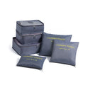 Axyaa Travel Storage Bags Set - Suitcase Packing Organizer for Clothes and Shoes