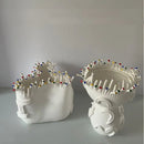 Axyaa Coral Shapes Ceramic Flower Vase Home Decoration Accessories