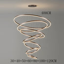 Axyaa Vintage Ring Pendant Ceiling Chandelier Light