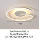 Axyaa LED Round Bedroom Ceiling Light - Modern Minimalist Home Lighting