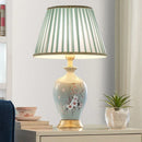 Axyaa Luxe Ceramic Table Lamp for Living Room & Bedroom décor