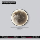 Moon Wall Light Nordic Creative Living Room Modern Decorative Lamp Bedroom Axyaa