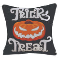 Axyaa Spooky Pumpkin Bat Pillowcase for Home Sofa Cushion Decor