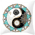 Axyaa Mandala Print Square Pillowcase for Home Decor and Sofa Cushions