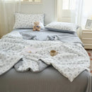 Axyaa Summer Quilt 150/180/200cm for Bedroom Student Dorm Children's Room