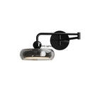 Axyaa Rocker Arm Iron Wall Lamp: Minimalist Luxury Lighting for Living Room & Study