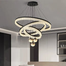 Axyaa Modern Living Room Chandeliers Ceiling Lamp LED Hanging Lights