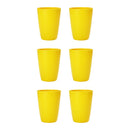 Axyaa Reusable Plastic Cups for Home, Restaurant, Picnics, Camping - Set of 6