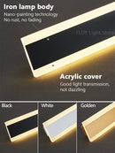 Axyaa Minimalist Outdoor Wall Lamp Strip for Garden Villa Background Lighting