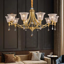Axyaa Modern LED Pendant Chandeliers for Living Room and Bedroom