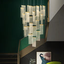 Axyaa Luxury Duplex Chandelier for Living Room, Stair, and Restaurant