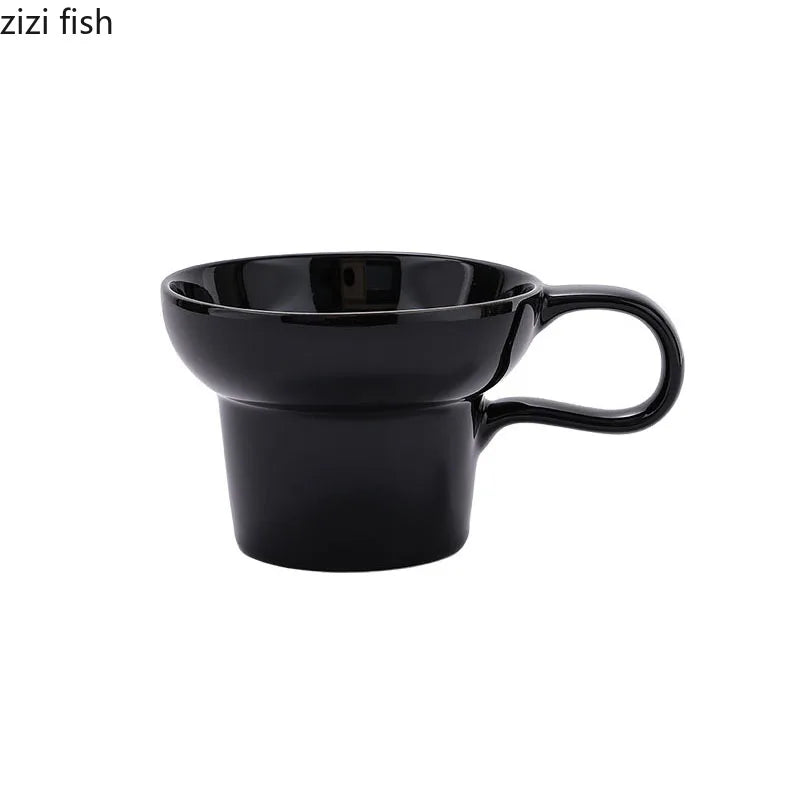 Axya Ceramic Handle Mug Set for Couples