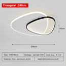 Axyaa Nordic LED Ceiling Lamp for Living Room Bedroom Study Lighting Fixtures