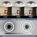Axyaa Variable Frequency Chandelier Lamp Fan with 6 Speeds Timming for Restaurant Bedroom