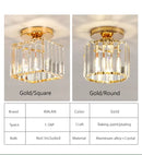 Axyaa Nordic Crystal Ceiling Light Fixture