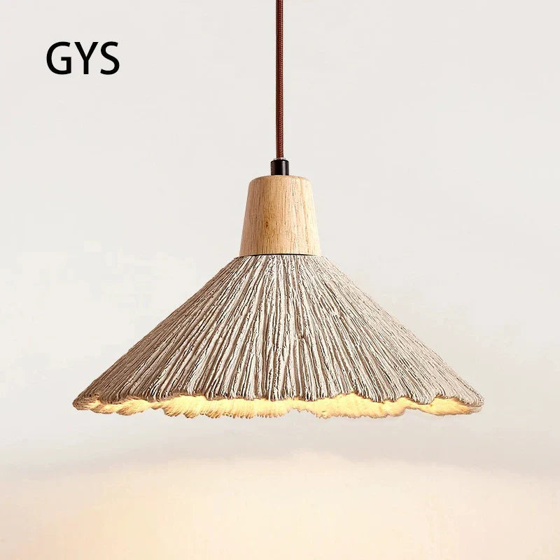 Cream Cement Retro LED Pendant Chandelier for Home Decor - Axya Branded