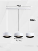 Axyaa Modern Bedroom LED Ceiling Chandelier - Decorative Dining Room Pendant Light