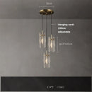 Axyaa Gold Pendant Lights - Glass Art Collection with Dimmable LED