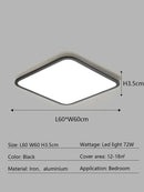 Axyaa Modern Minimalist LED Ceiling Light for Living Room and Bedroom