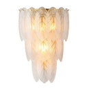 Light Luxury Feather Wall Lamp by Axyaa for Bedroom Living Room Designer Villa Dining Hall Entry Lighting