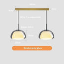 Axyaa Amber Jelly Chandelier: Modern Danish Design Glass Lighting Fixture for Home & Hospitality