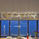 Axyaa LED Pendant Chandeliers for Modern Home Decor and Indoor Lighting