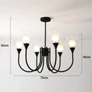 Axyaa Modern LED Pendant Chandeliers for Living Room and Dining Room