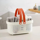 Axyaa Bathroom Shower Mesh Basket Large Capacity Storage - Portable Handle, Plastic