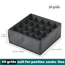 Axyaa Underwear Socks Pants Bra Storage Box Wardrobe Organizer for Home