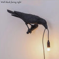 Axyaa Gothic Raven Lamp Table Crow Light for Home Decor Living Room Bedroom