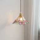 Axyaa Butterfly LED Hanging Lamp Clear Glass Nordic Pendant Lighting